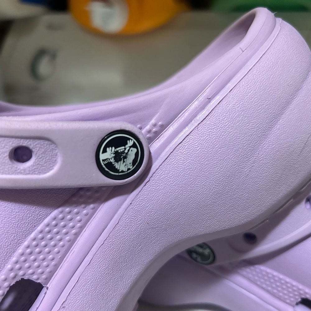 CROCS Kids Lavender Sandals - Picture 4 of 13